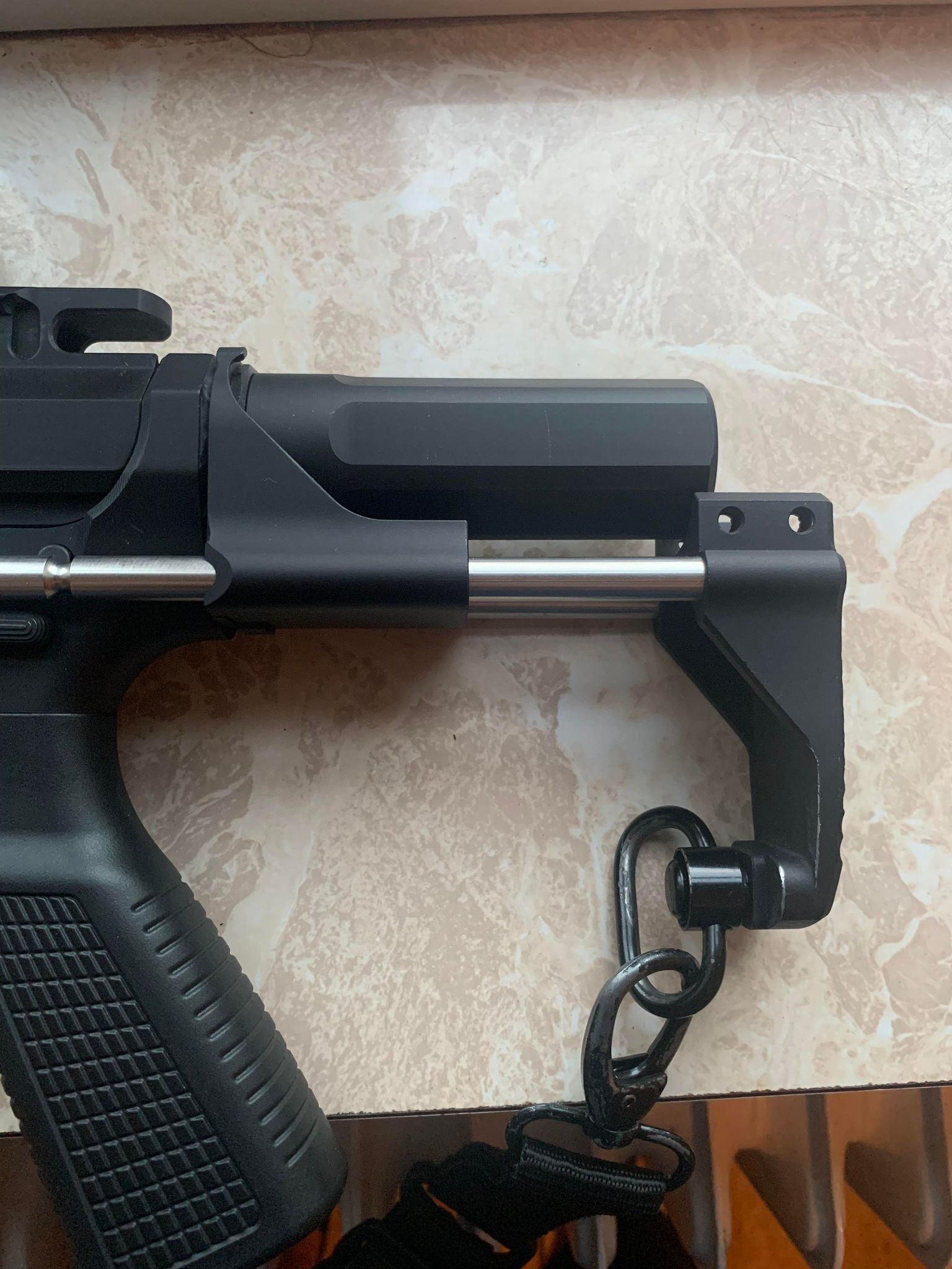 MTW 9 PDW Stock Buffer Tube Cap by Thor Download free STL model