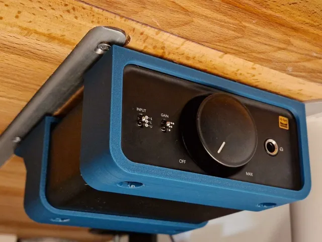 FiiO K5 Pro desk mount w/ Cable Management