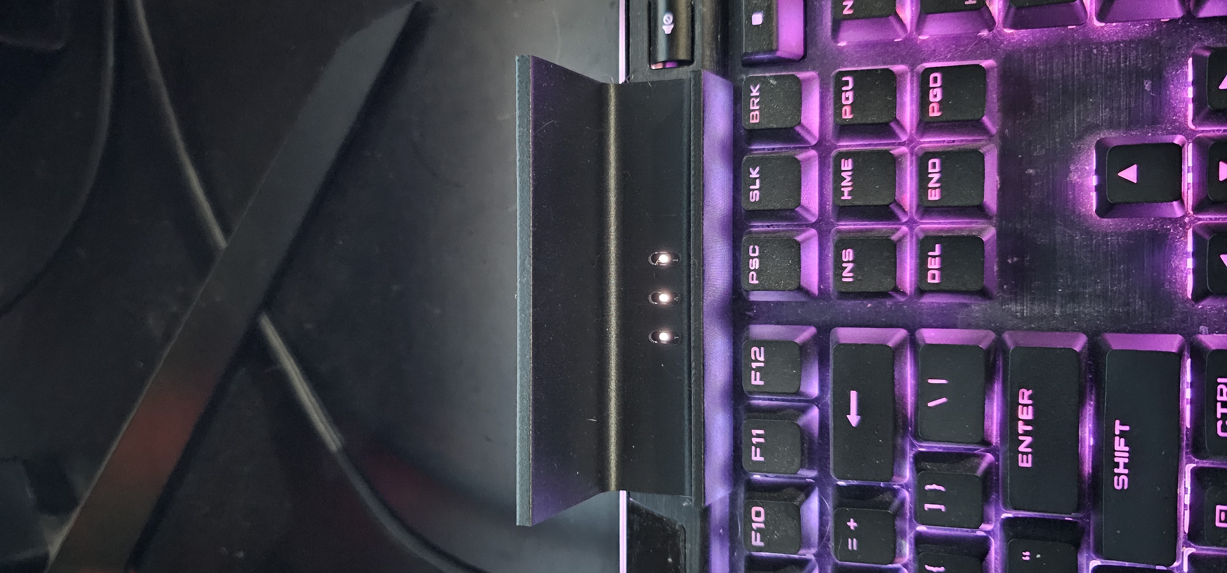 Corsair K95 Phone Holder