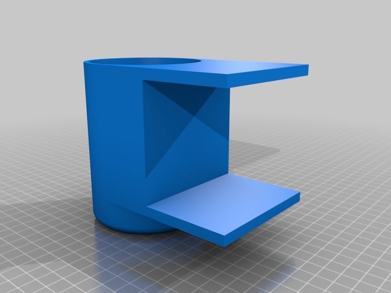 Centro Glass Computer Desk Cup Holder by partypancake8 Download free
