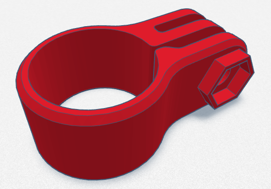GoPro Barrel Mount For Paintball V2