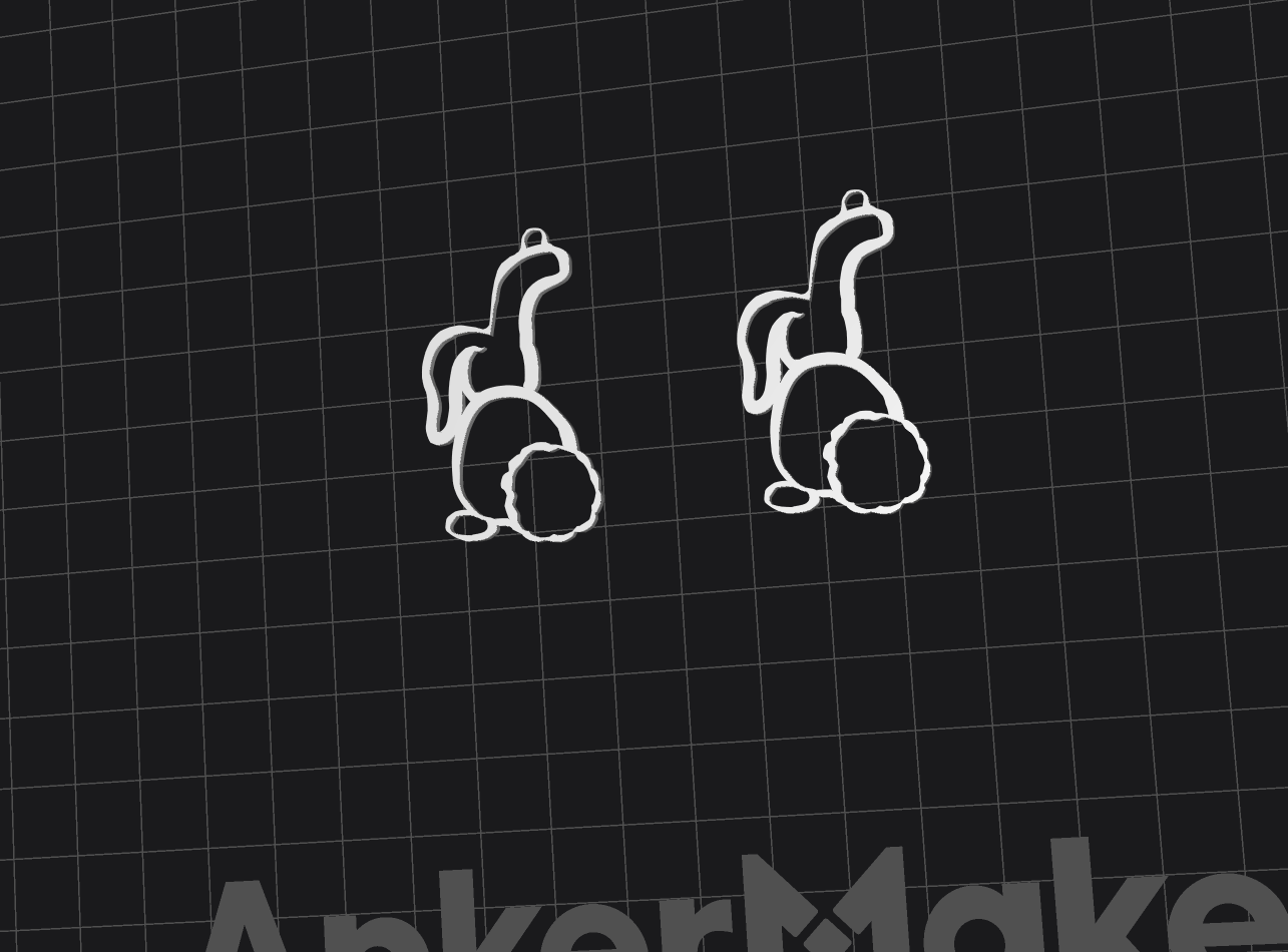 Bunny Booty Earrings
