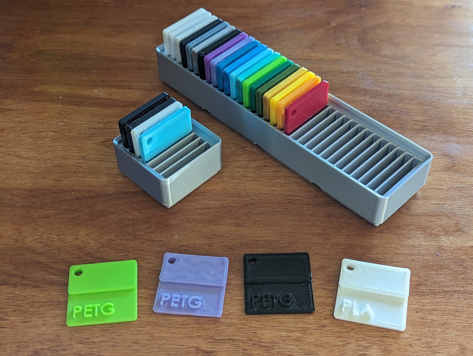 Gridfinity Material Swatches bins V1 (parametric V2 available!) 3D model thumbnail
