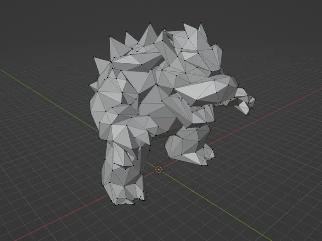 Low Poly Bowser