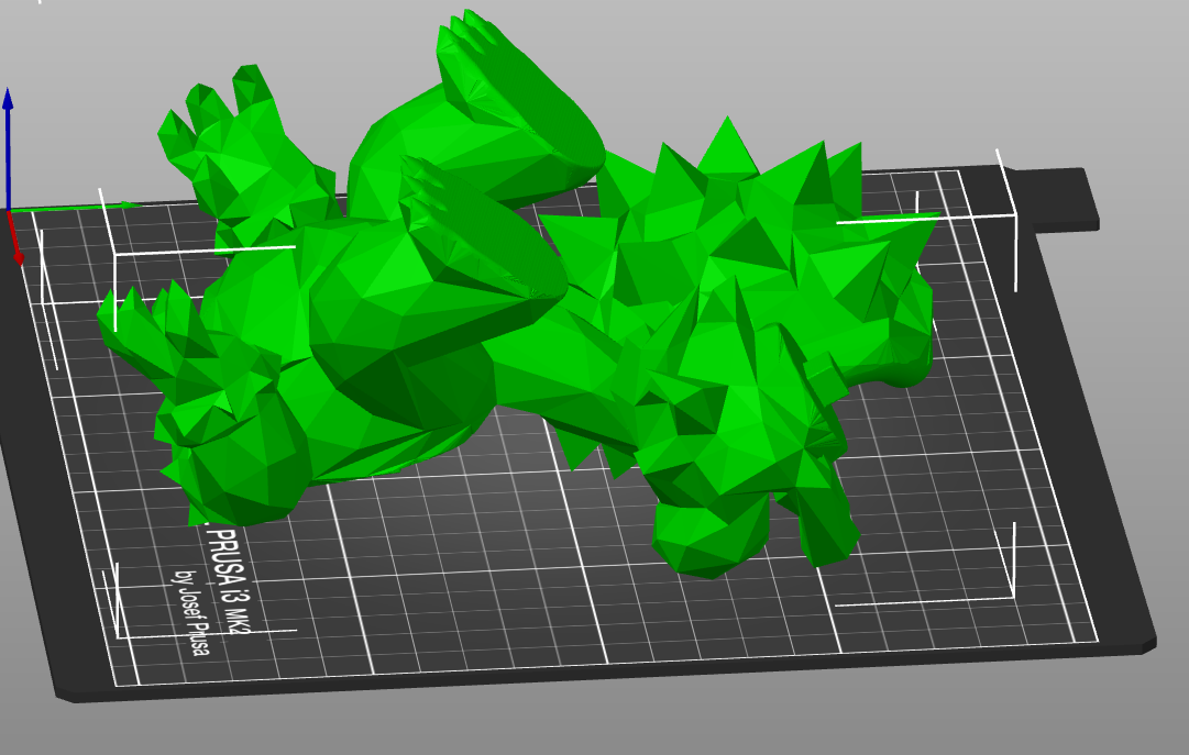 Low Poly Bowser by alromh87 | Download free STL model | Printables.com