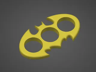 batman fidget spinner by jagondela | Download free STL model ...