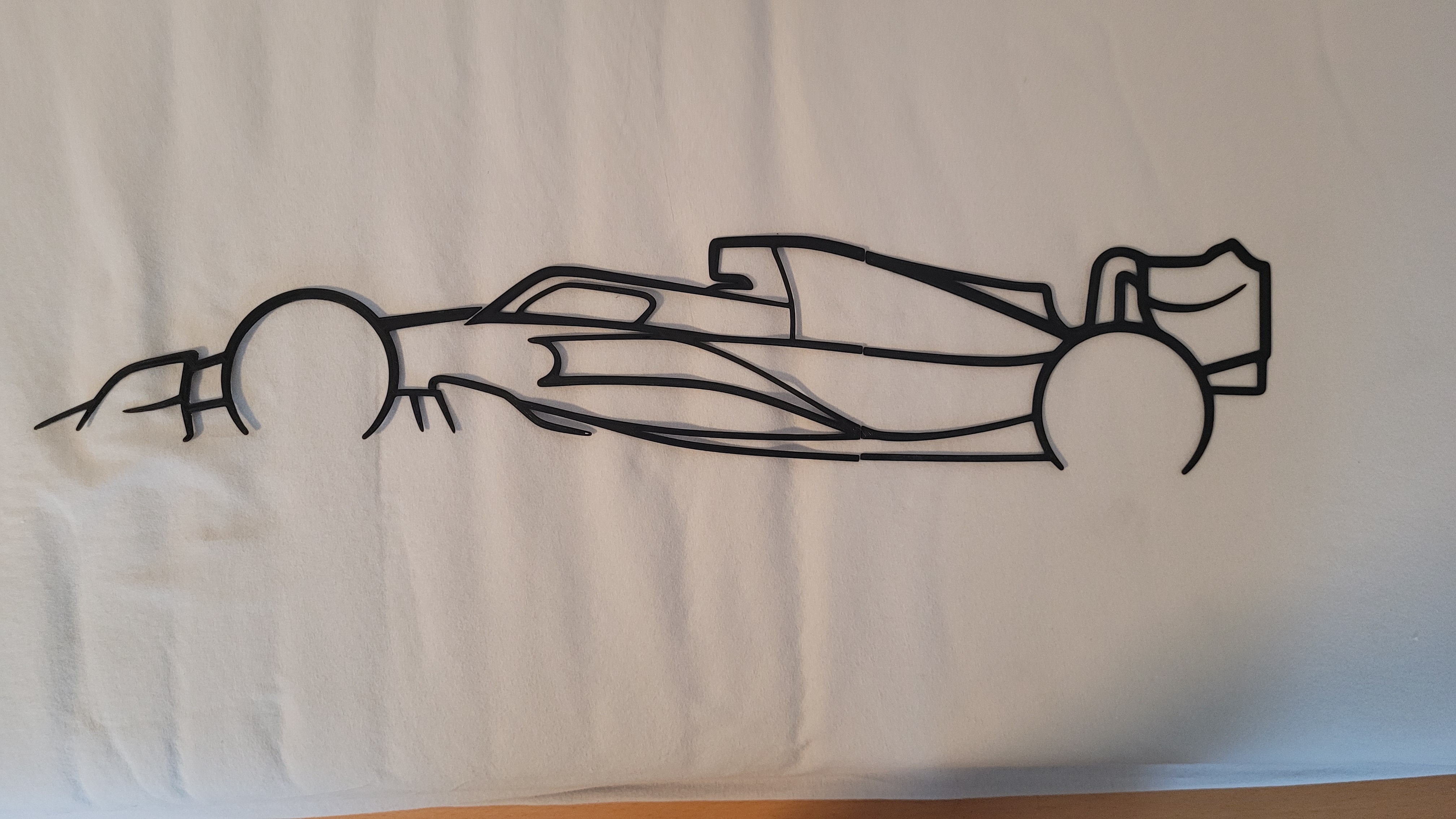 Formula One F1 2022/23 wall art Silhouette divided