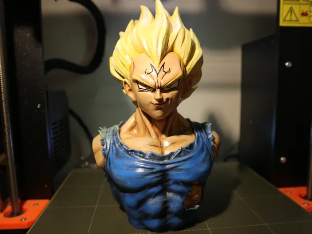Majin Vegeta Bust