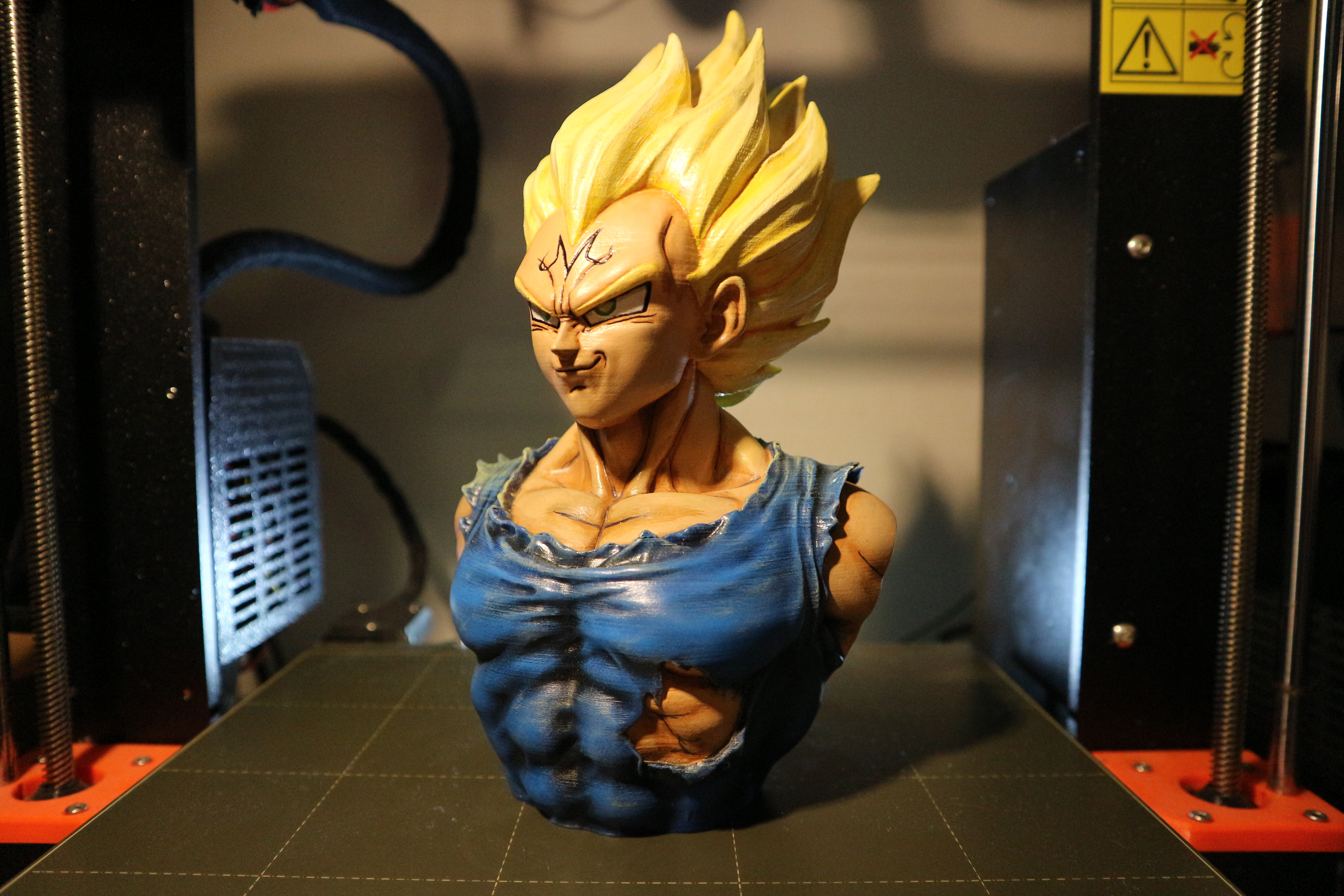 Miniatura 11 do modelo 3D Majin Vegeta Bust
