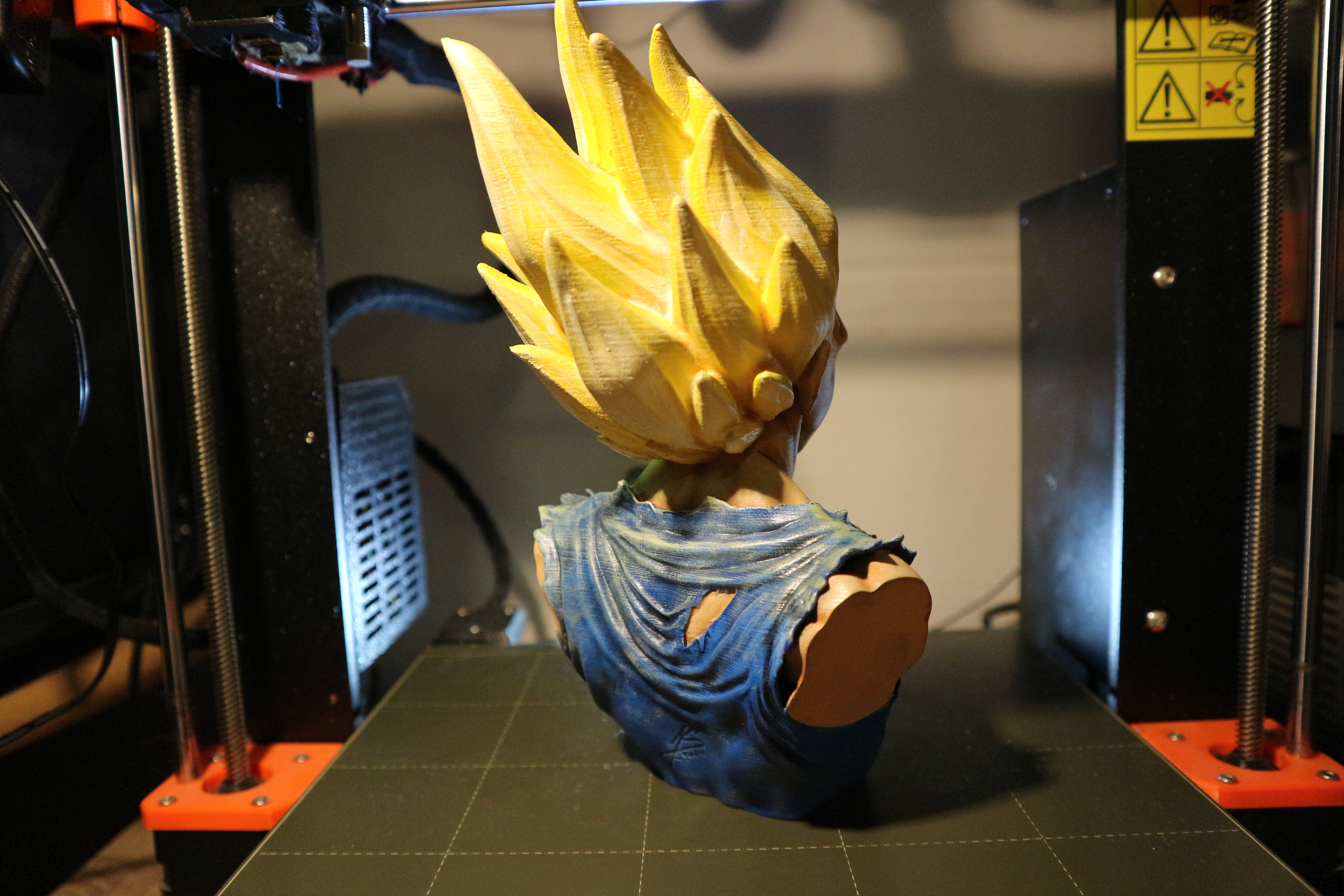 Miniatura 12 do modelo 3D Majin Vegeta Bust