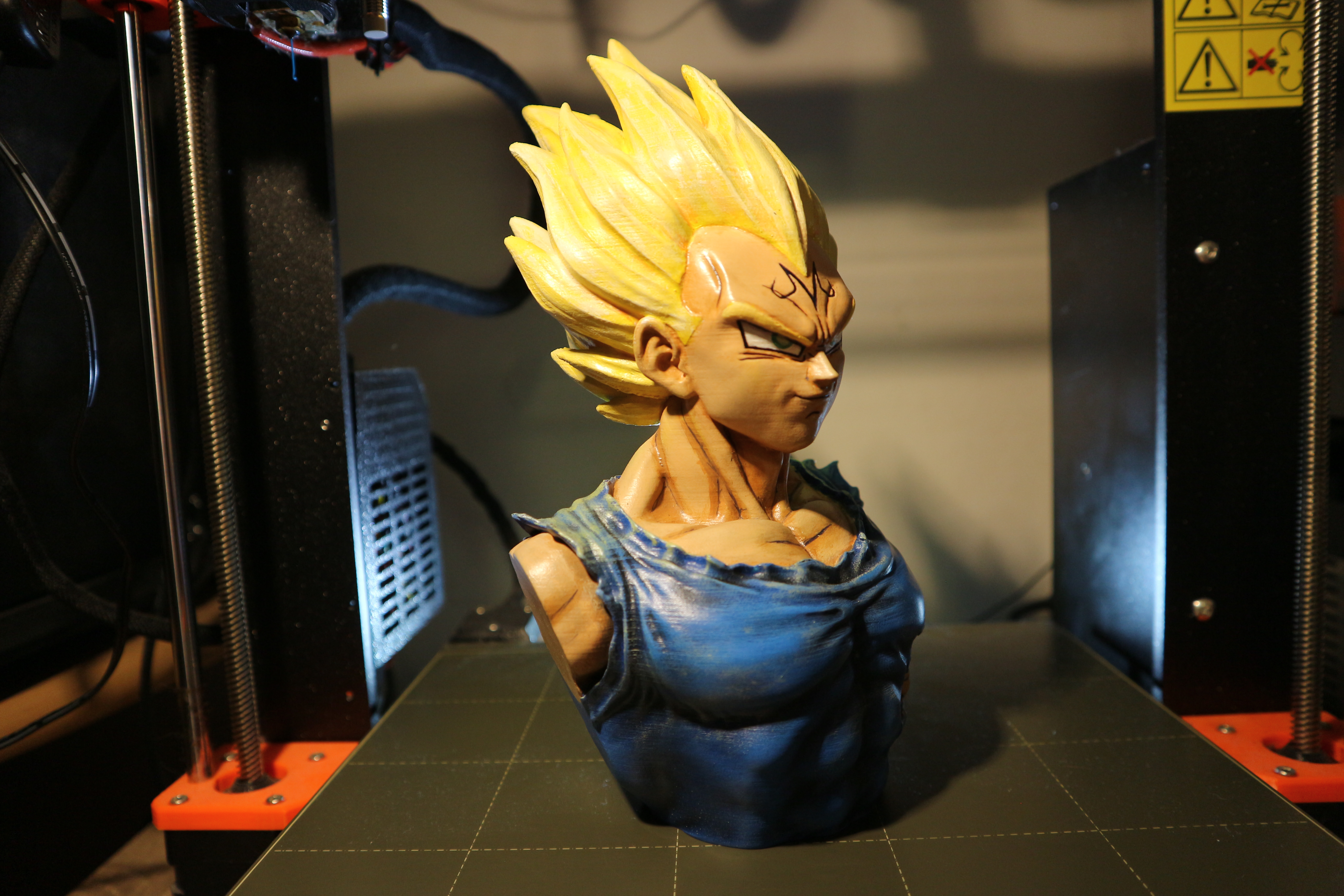 Miniatura 13 do modelo 3D Majin Vegeta Bust