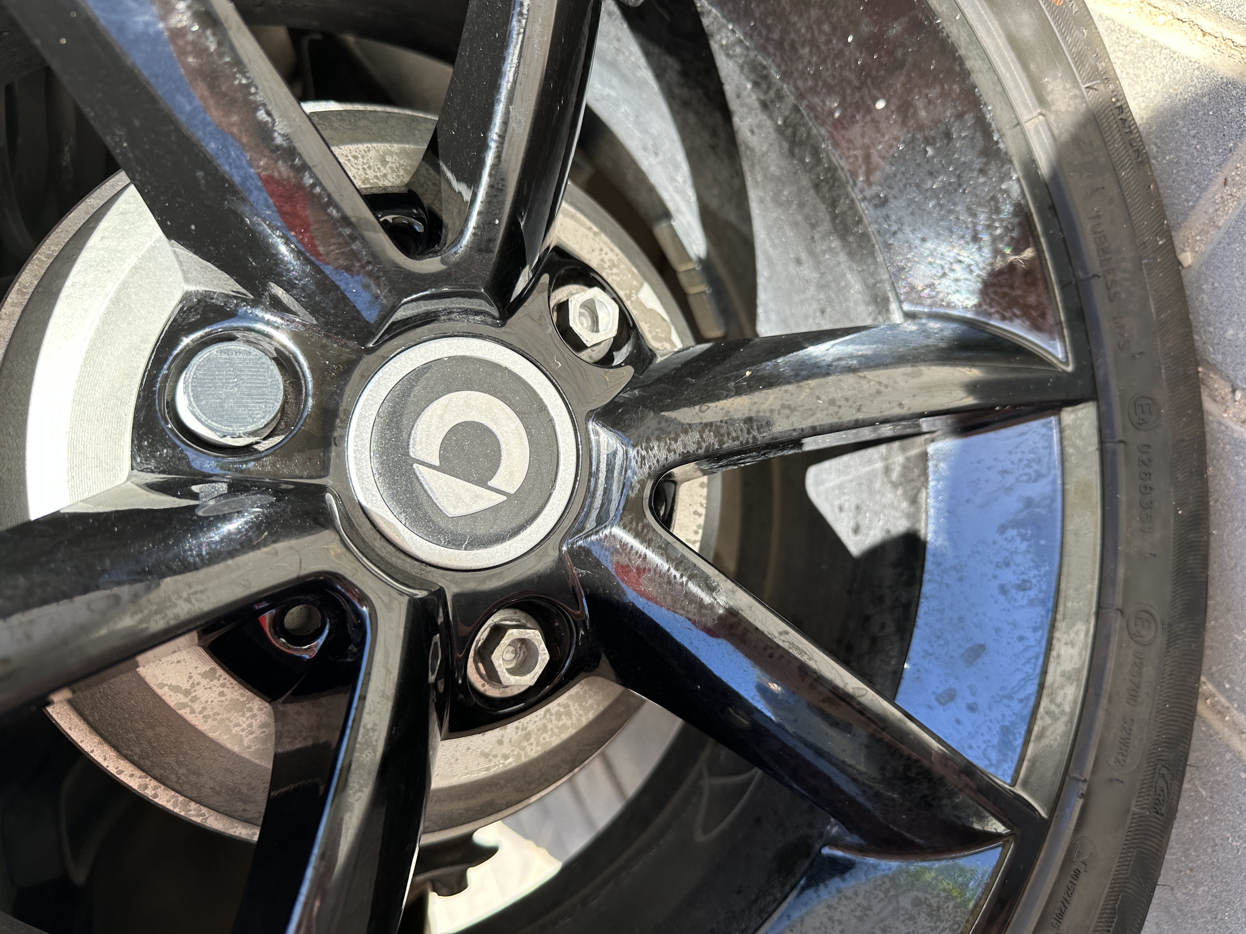 Smart car 451 wheel cap covers