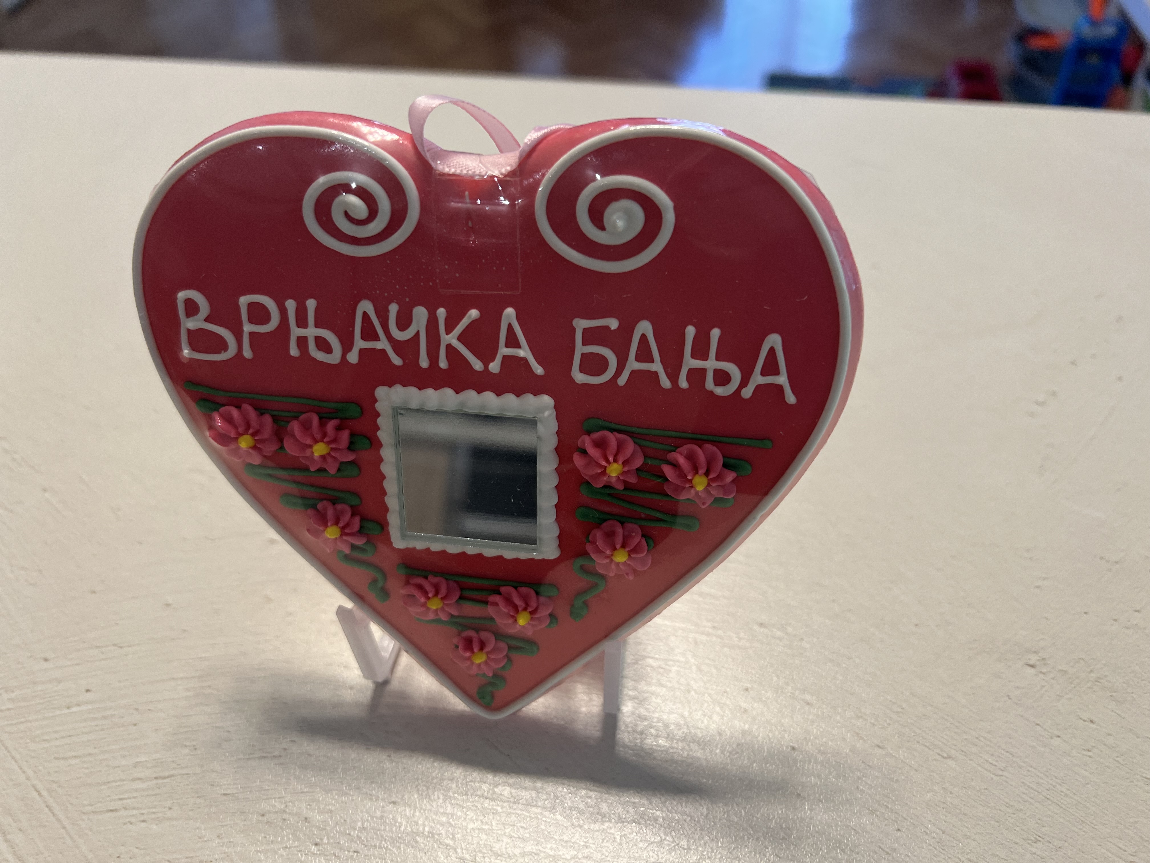 Gingerbread heart - Lebkuchenherz - Licidersko srce stand holder