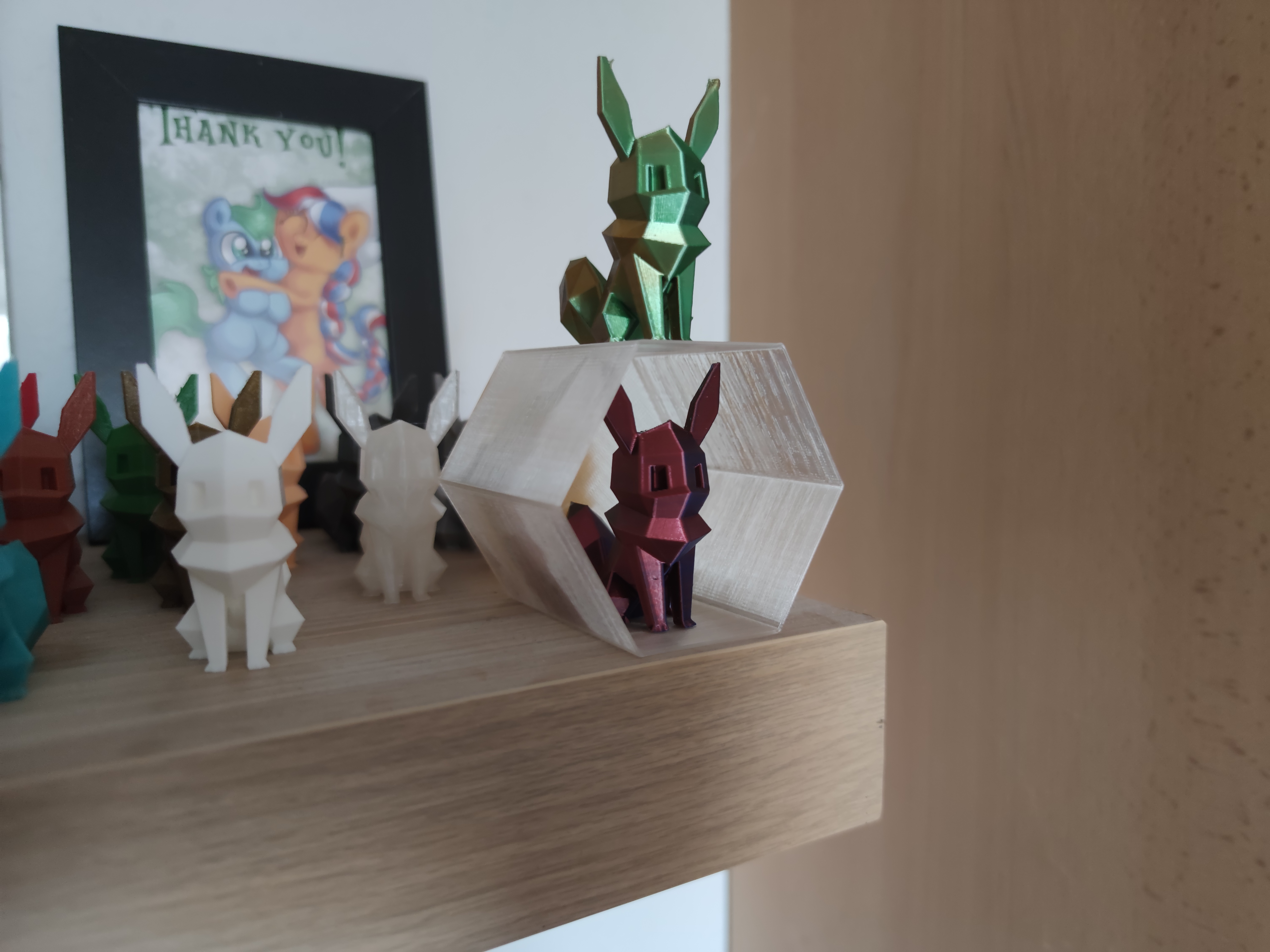 Hexagon Shelf for Low Poly Eevee