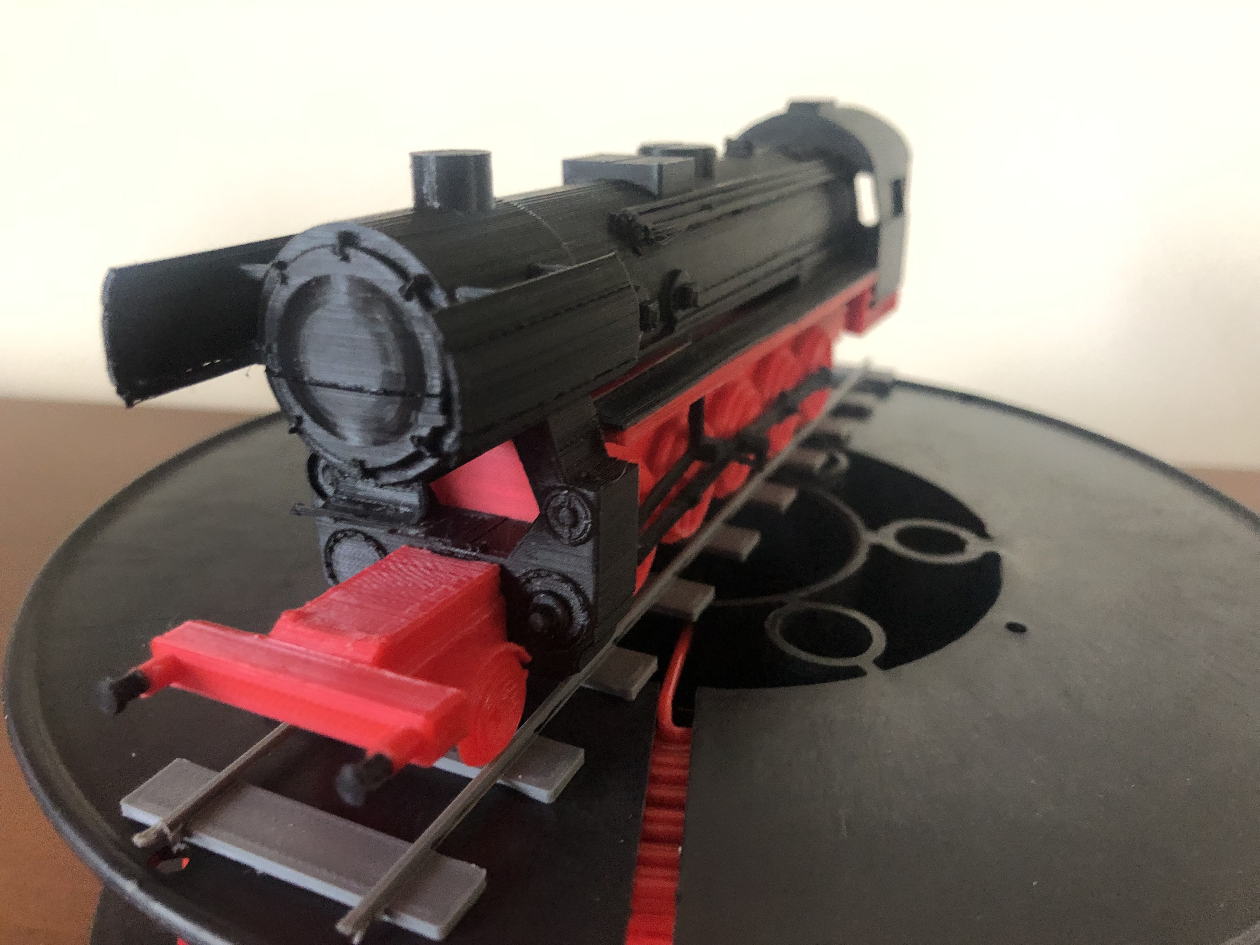 locomotive BR52, train, multi color