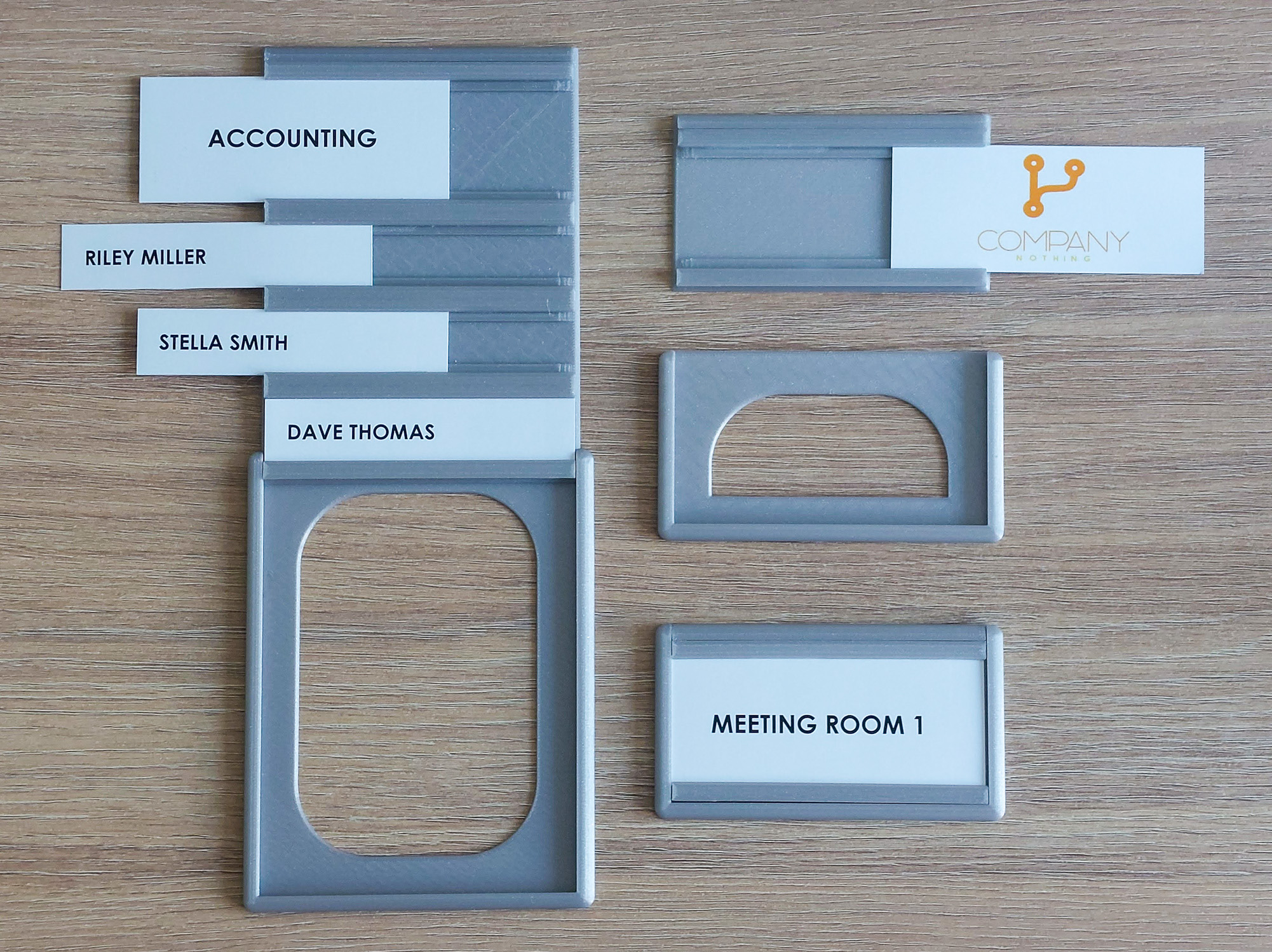 Office wall nameplate / tag by Frantisek23 | Download free STL model | Printables.com