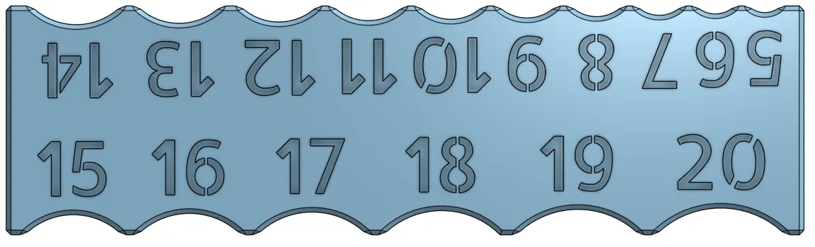 Fillet Gauges by Frankinator | Download free STL model | Printables.com