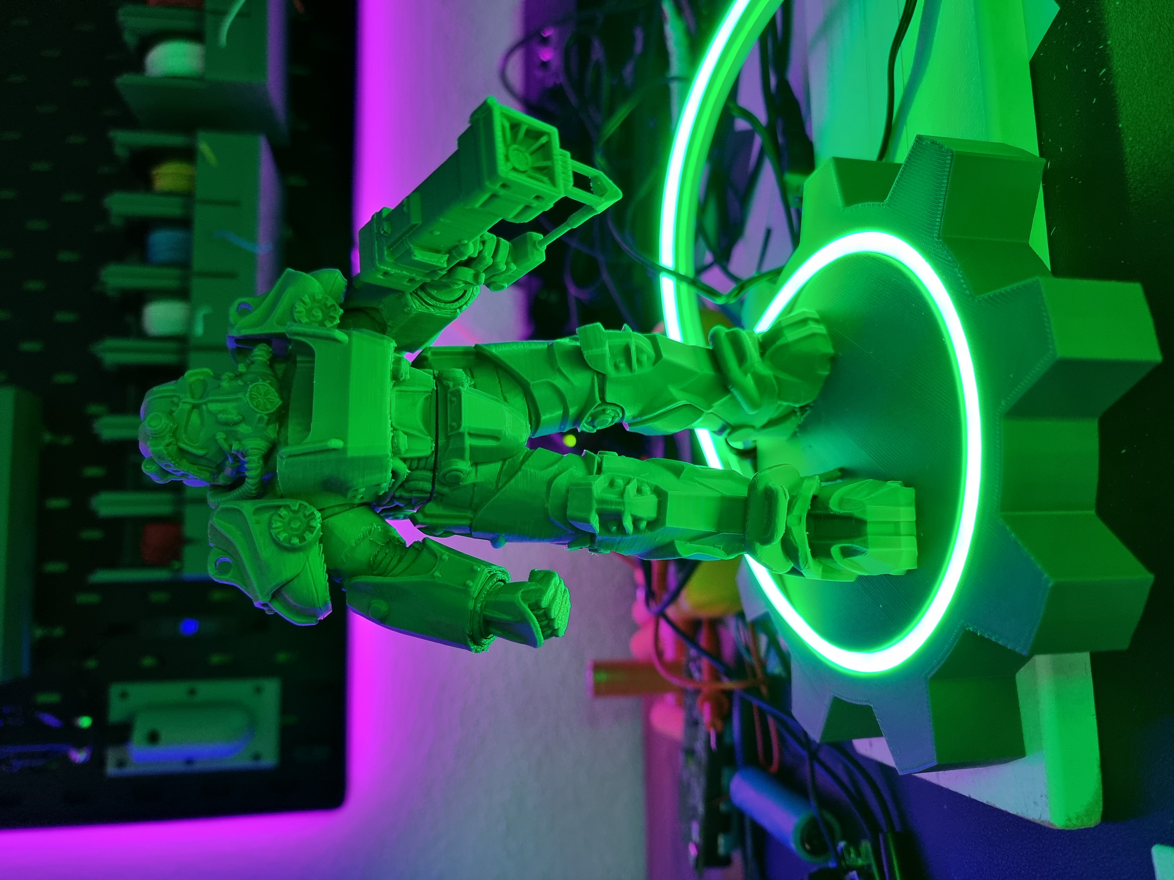 Miniatura 5 do modelo 3D LED display plate
