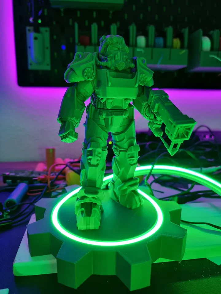 LED display plate by LutraVulgaris | Download free STL model ...