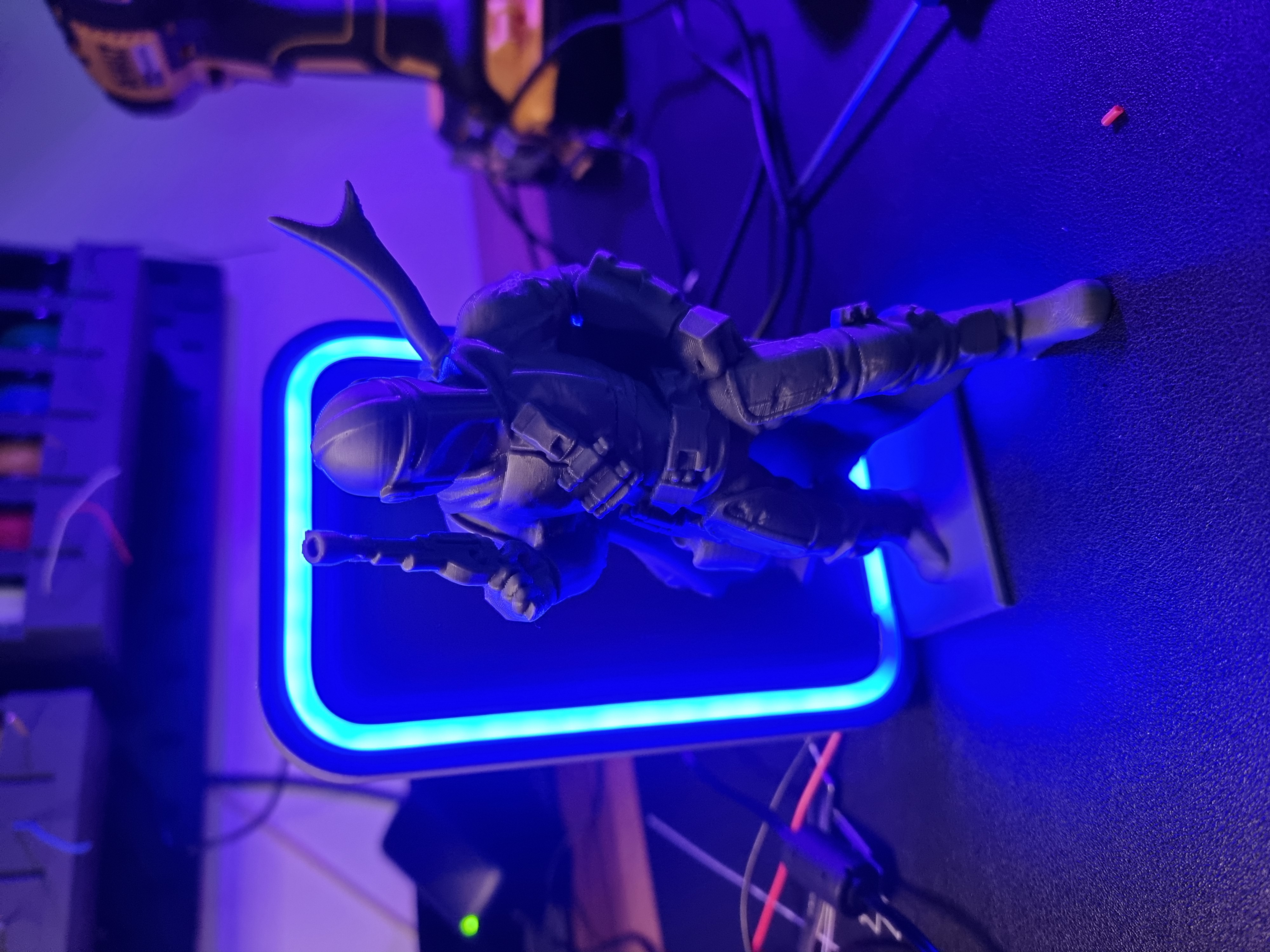 Miniatura 6 do modelo 3D LED display plate