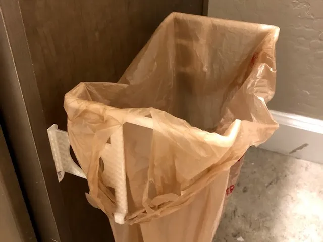 Grocery Bag "Trash Can"