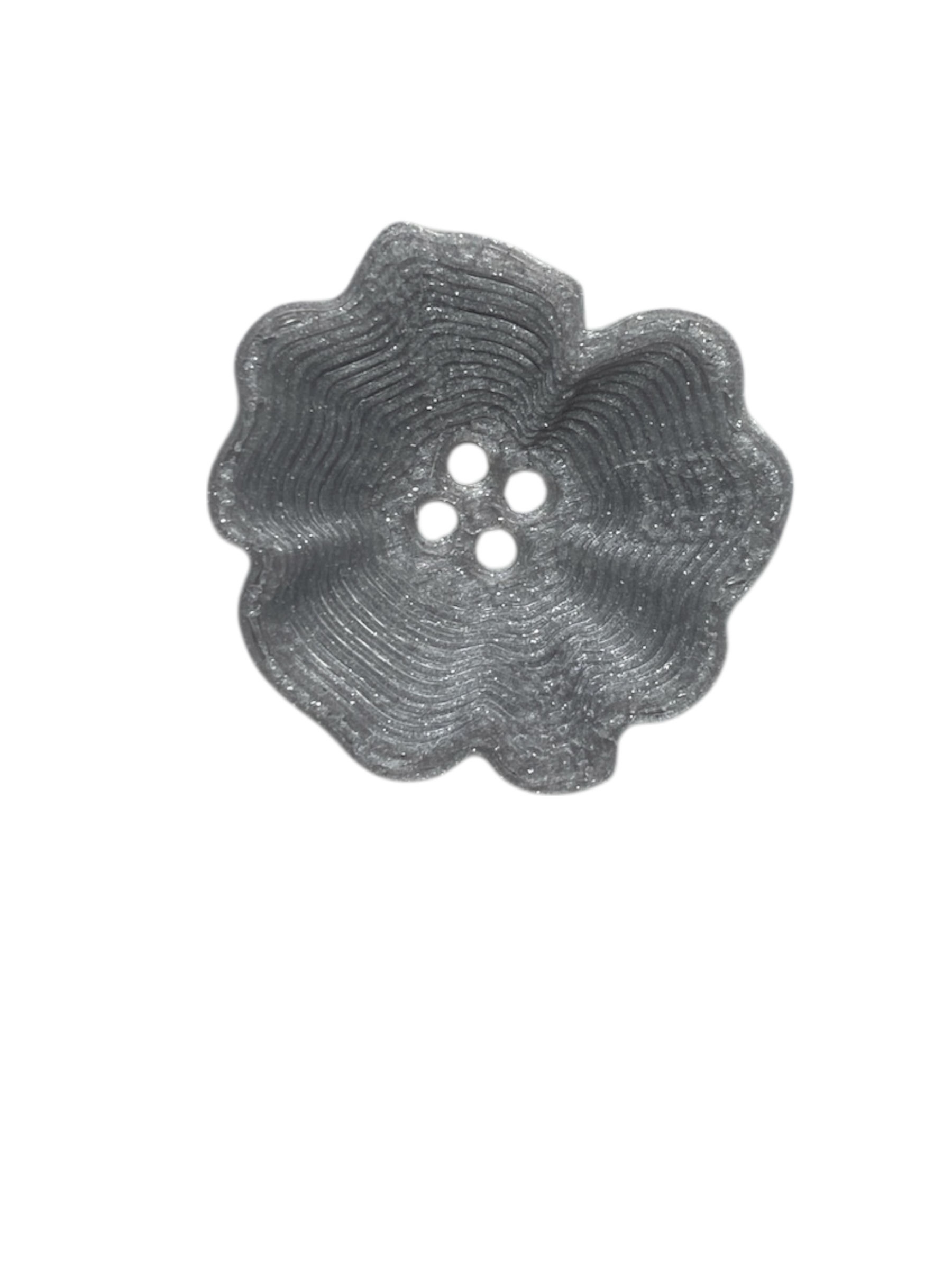 Blumiger Knopf