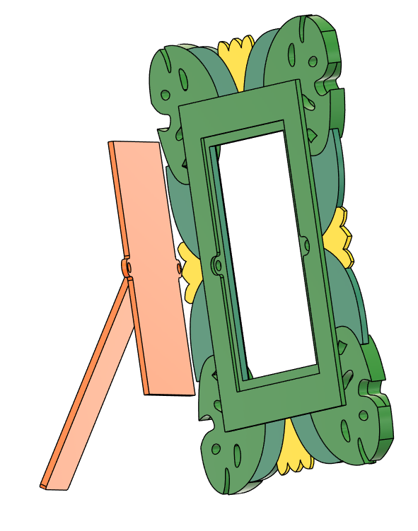Tropical style frame — miniatura 5
