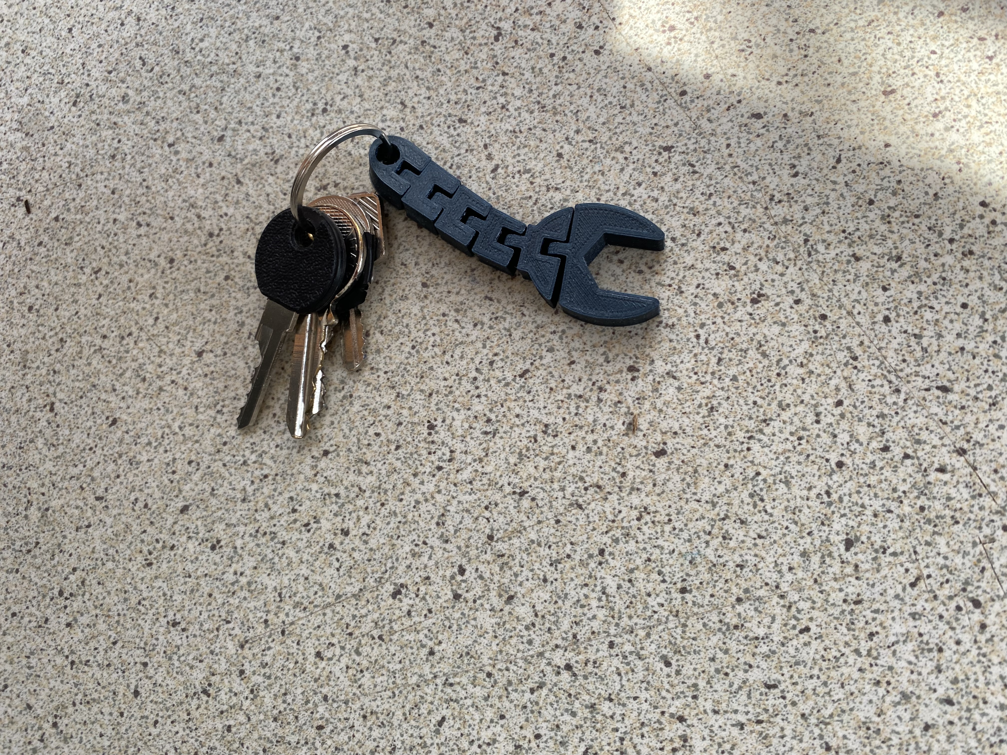 Flexi Wrench keychain