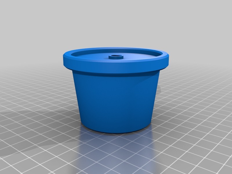 Miniatura 8 do modelo 3D Single Tulip & Pot