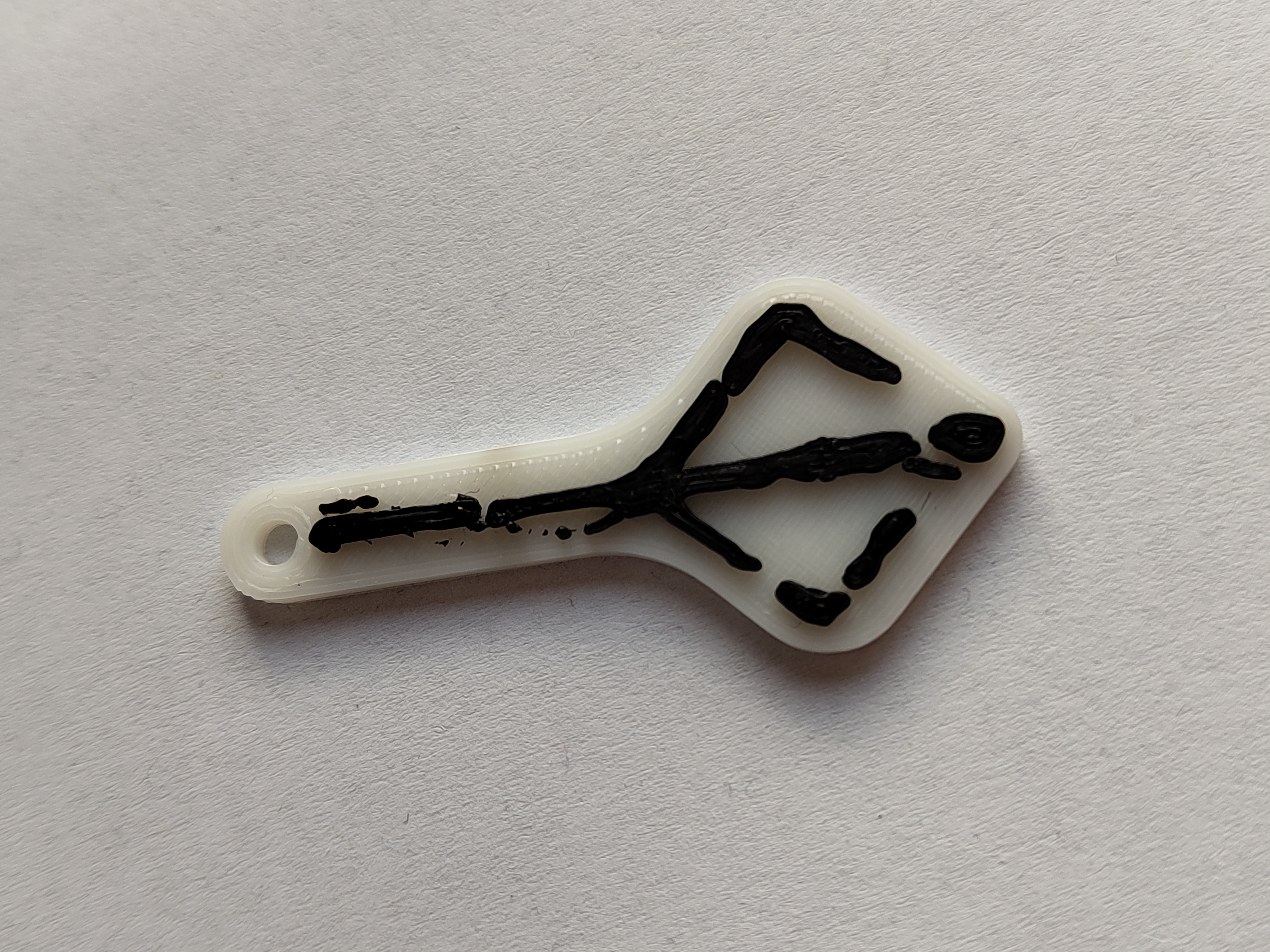 Bloodborne Hunter's Mark Keychain