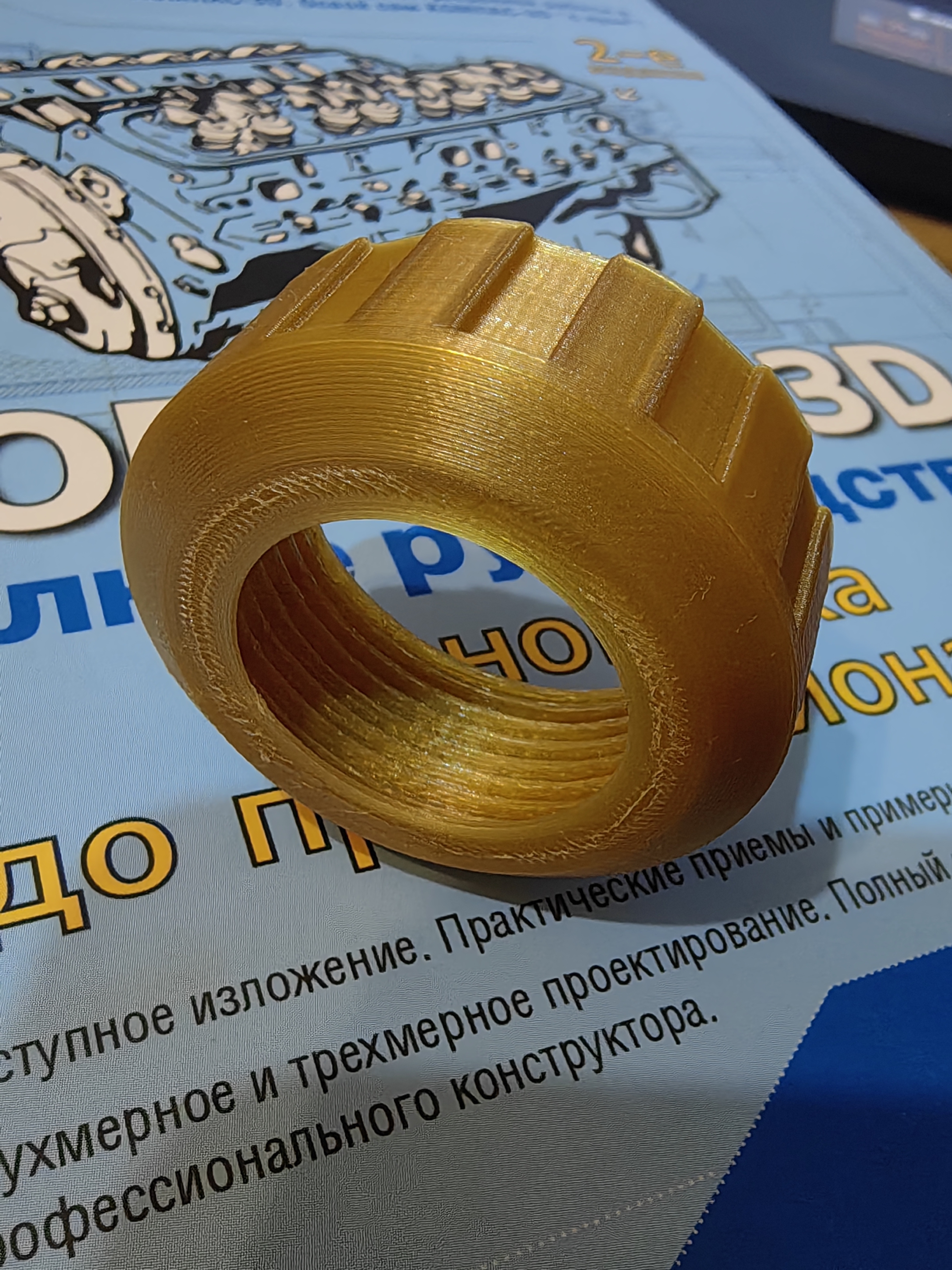 Garden nut for hose connector for AQUAPULSE (Гайка на коннектор садового шланга)