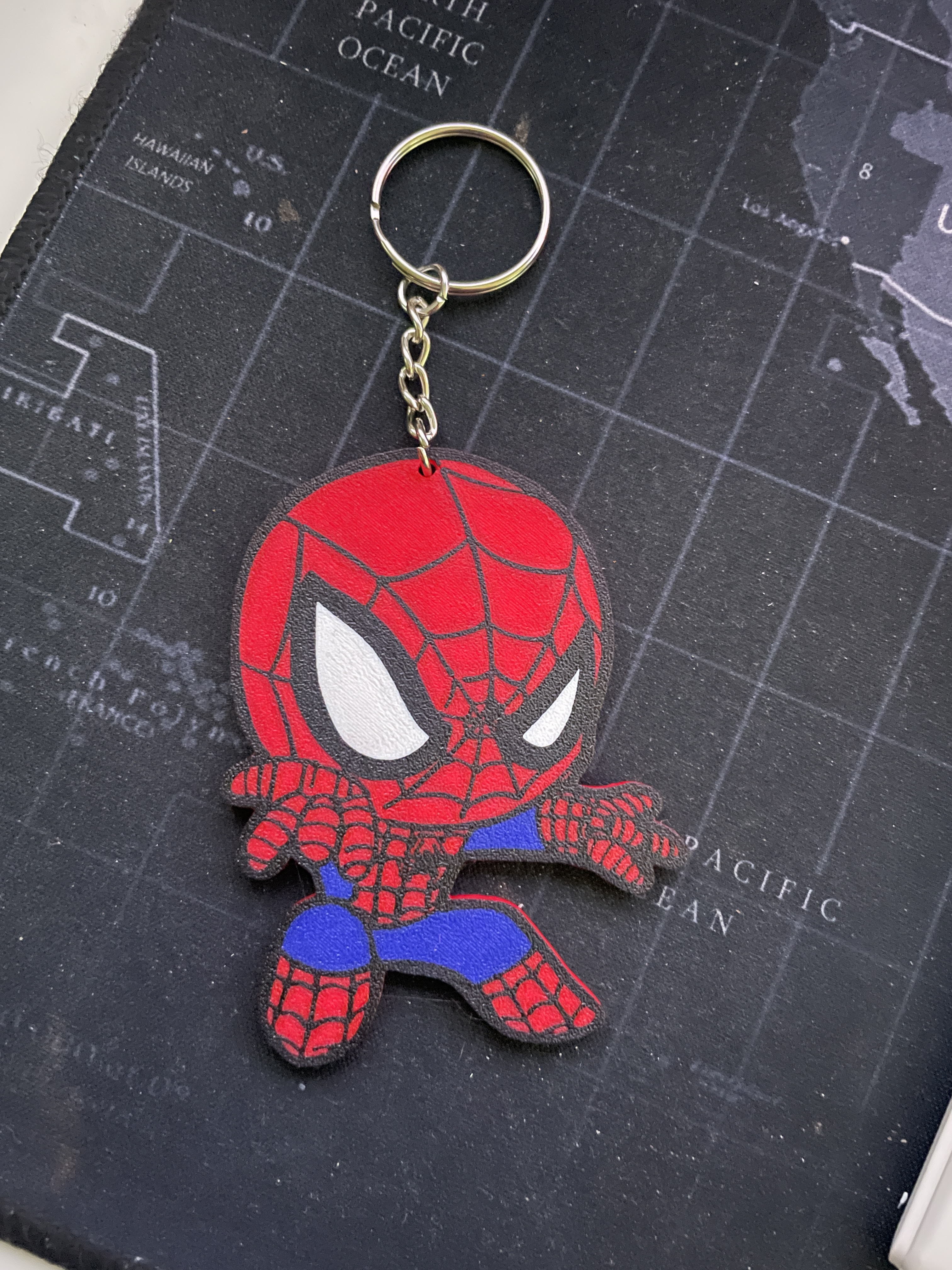 Spiderman Keychain - Best With Bambu and AMS