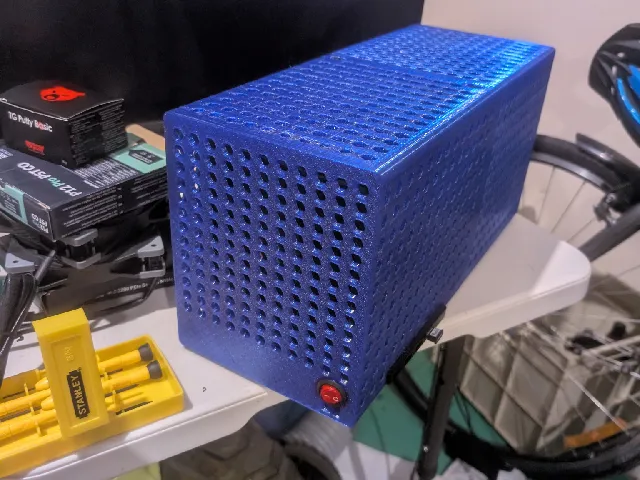 BC 250 ATX case with USB Hub and round switch