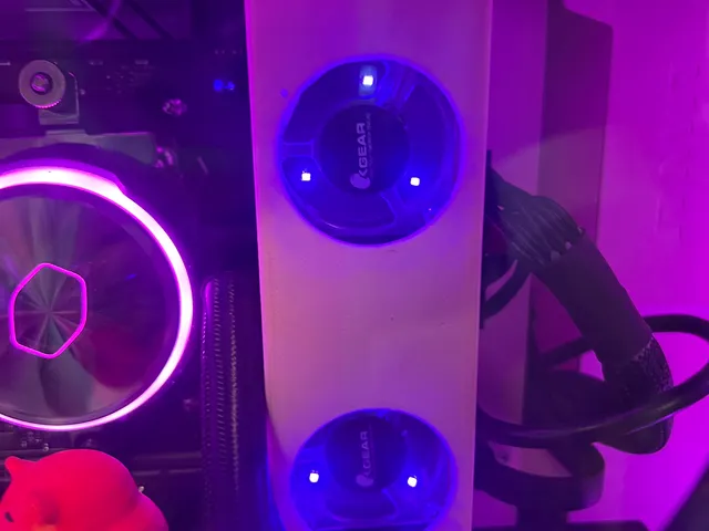 Dual 40mm Fan PC Ram Cooler