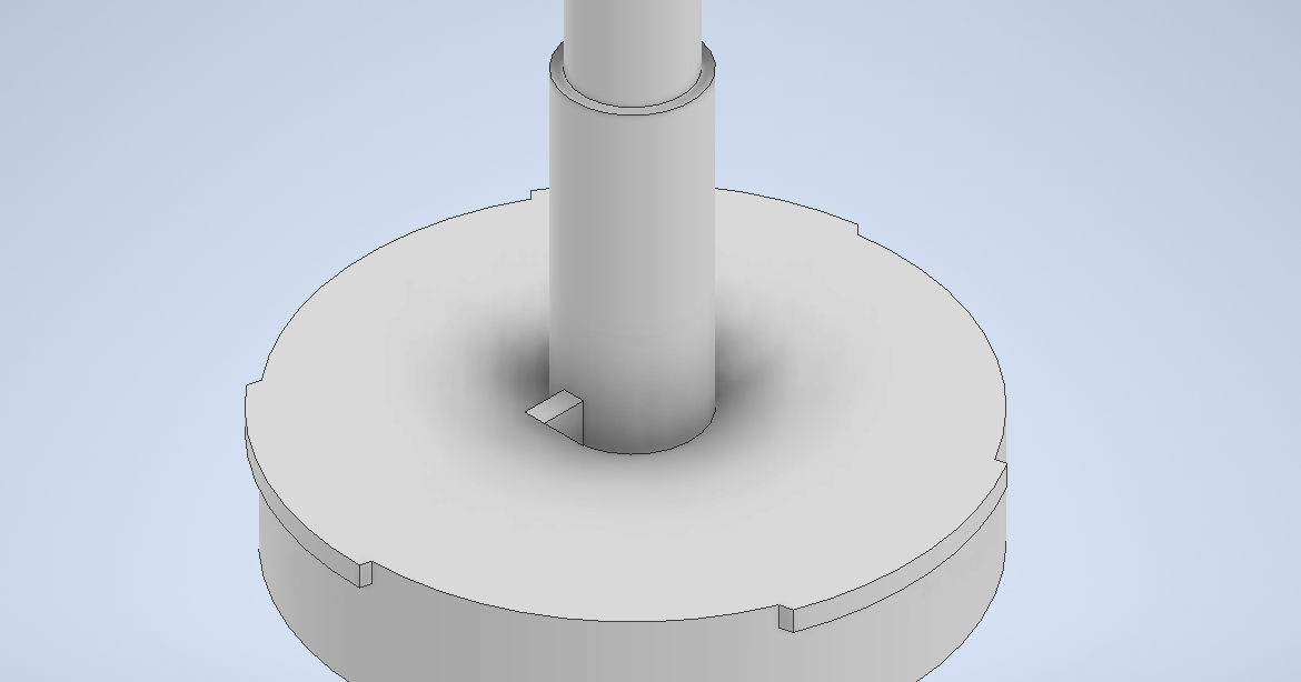 Bottom cap for GBR by KiJudo | Download free STL model | Printables.com