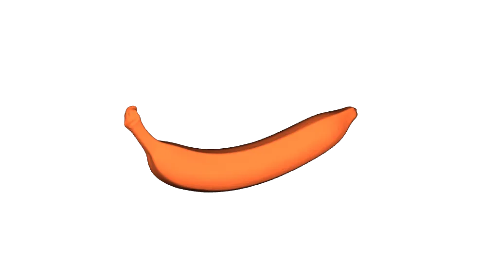 Banana (Color 3D Scan) by 3DWP | Download free STL model