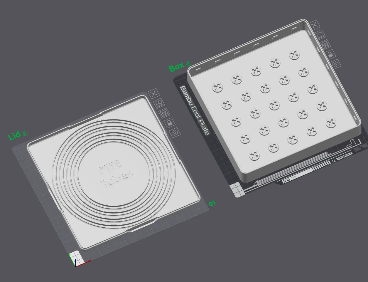 Box with lid for MMSS by Jorge | Download free STL model | Printables.com
