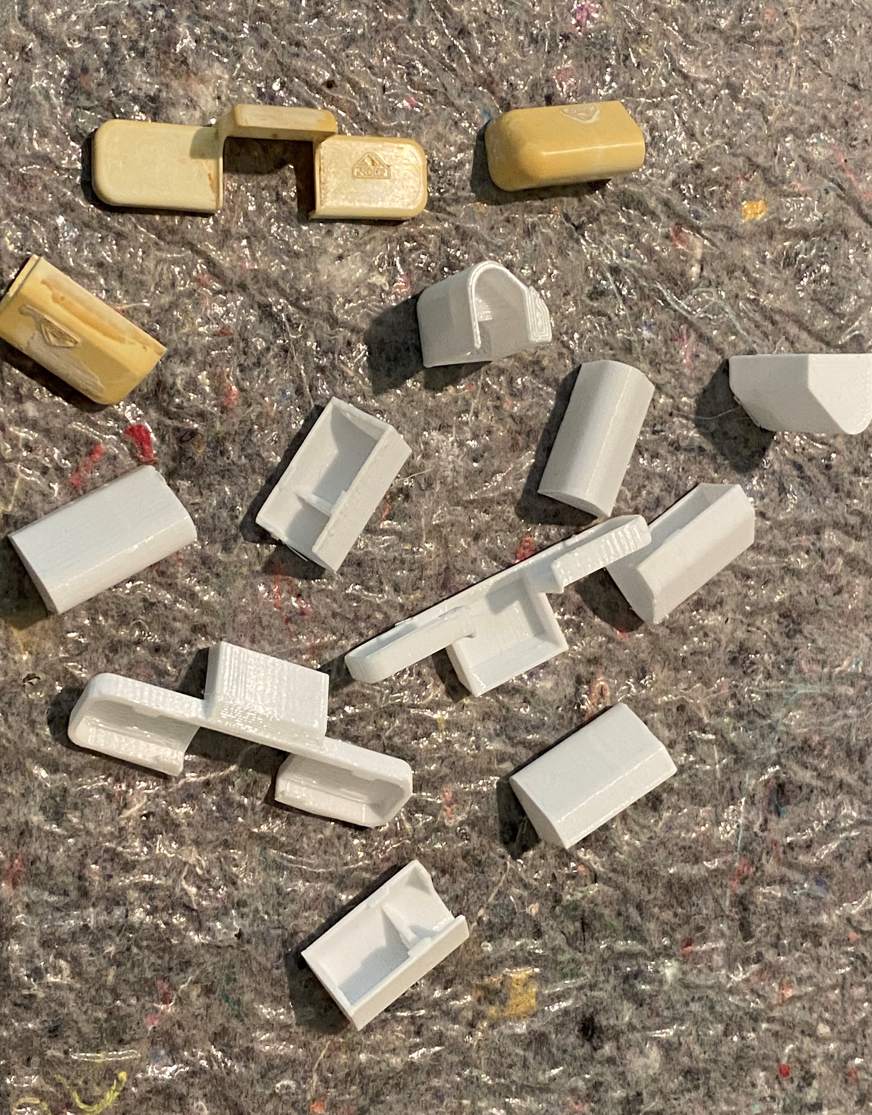Replacement for Old Window Hinge Cover Caps