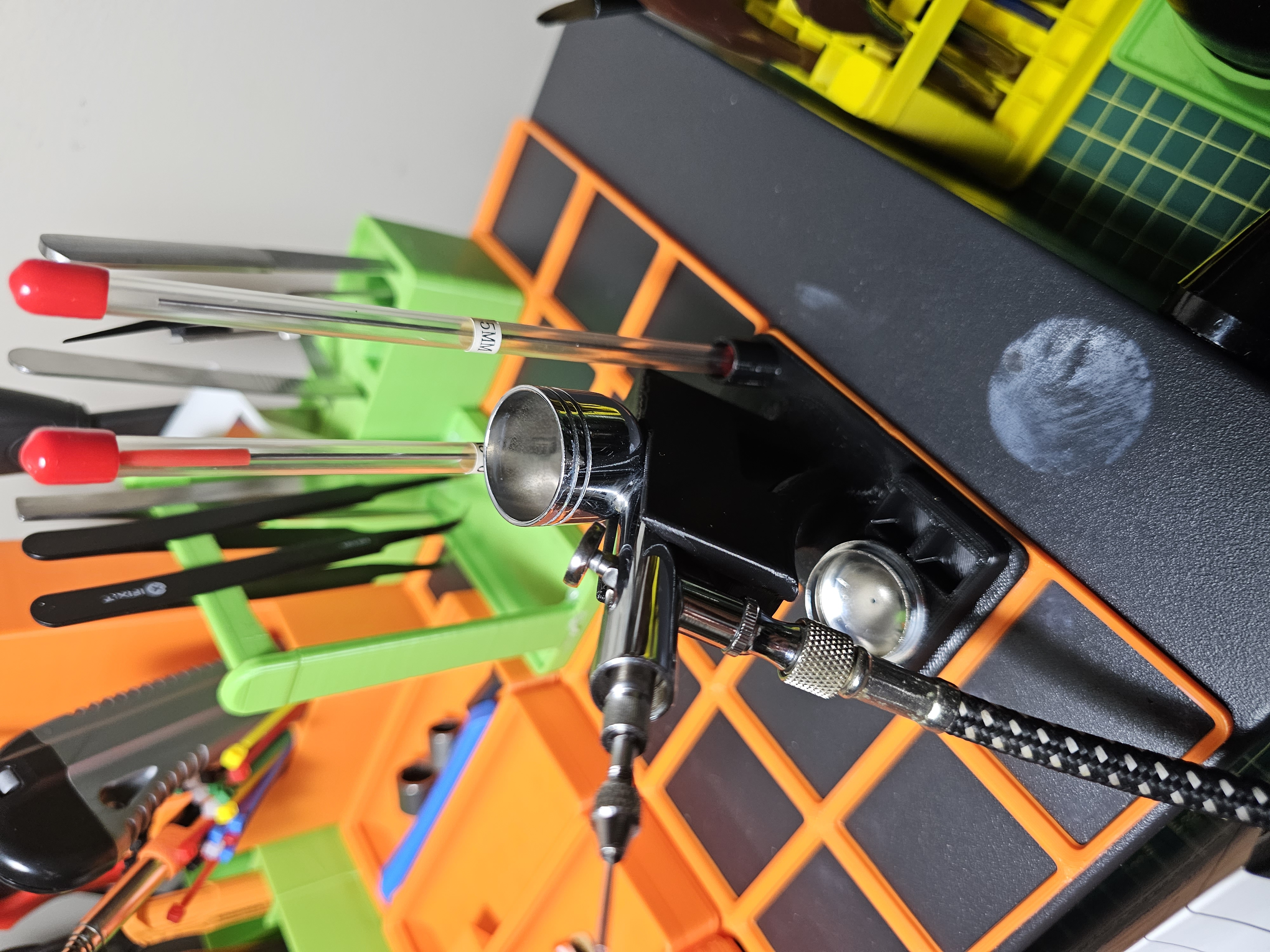 Gridfinity Airbrush + Accessories Stand
