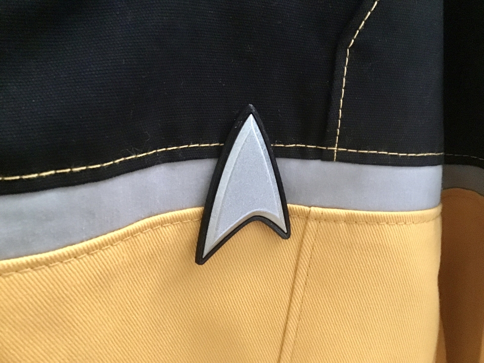 Frame for Fansets Star Trek Lower Decks badge