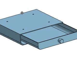 Under desk drawer by Joenge | Download free STL model | Printables.com
