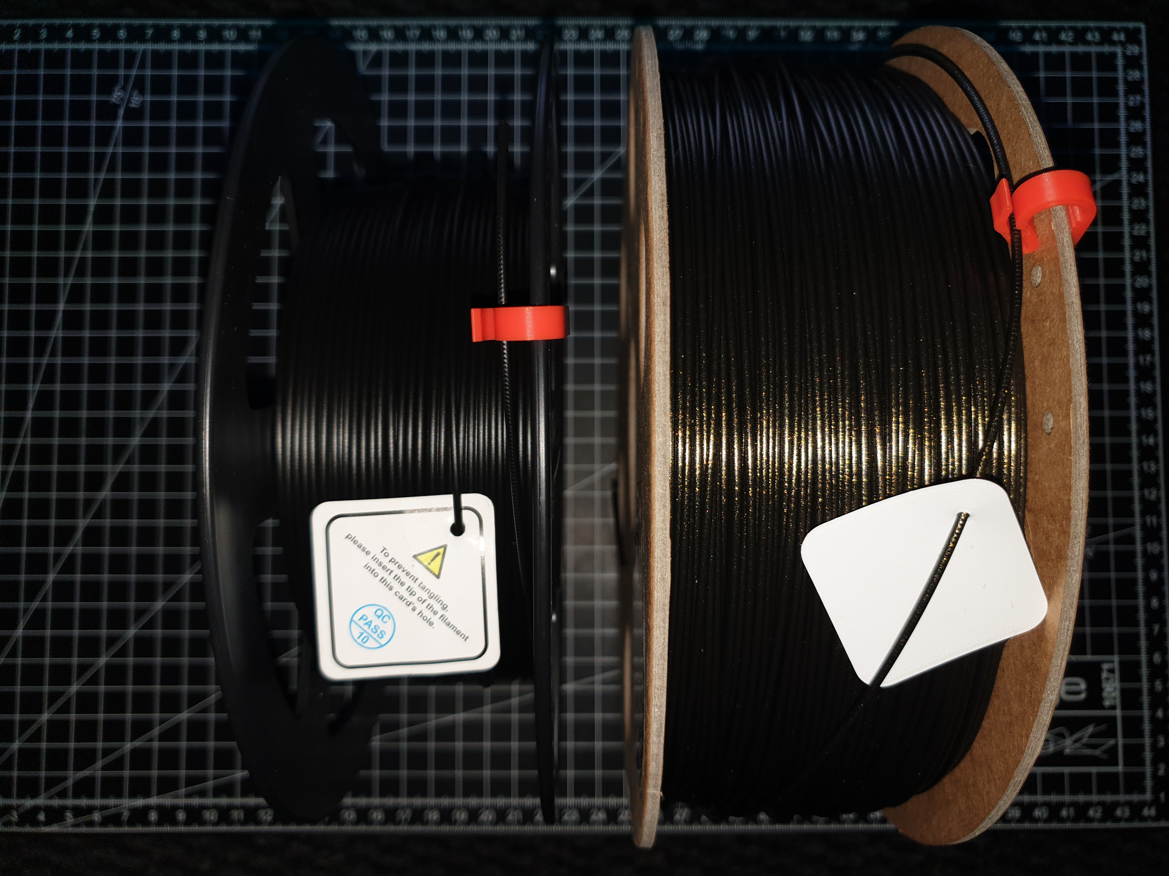 Filament Spool - Anti Tangling Card