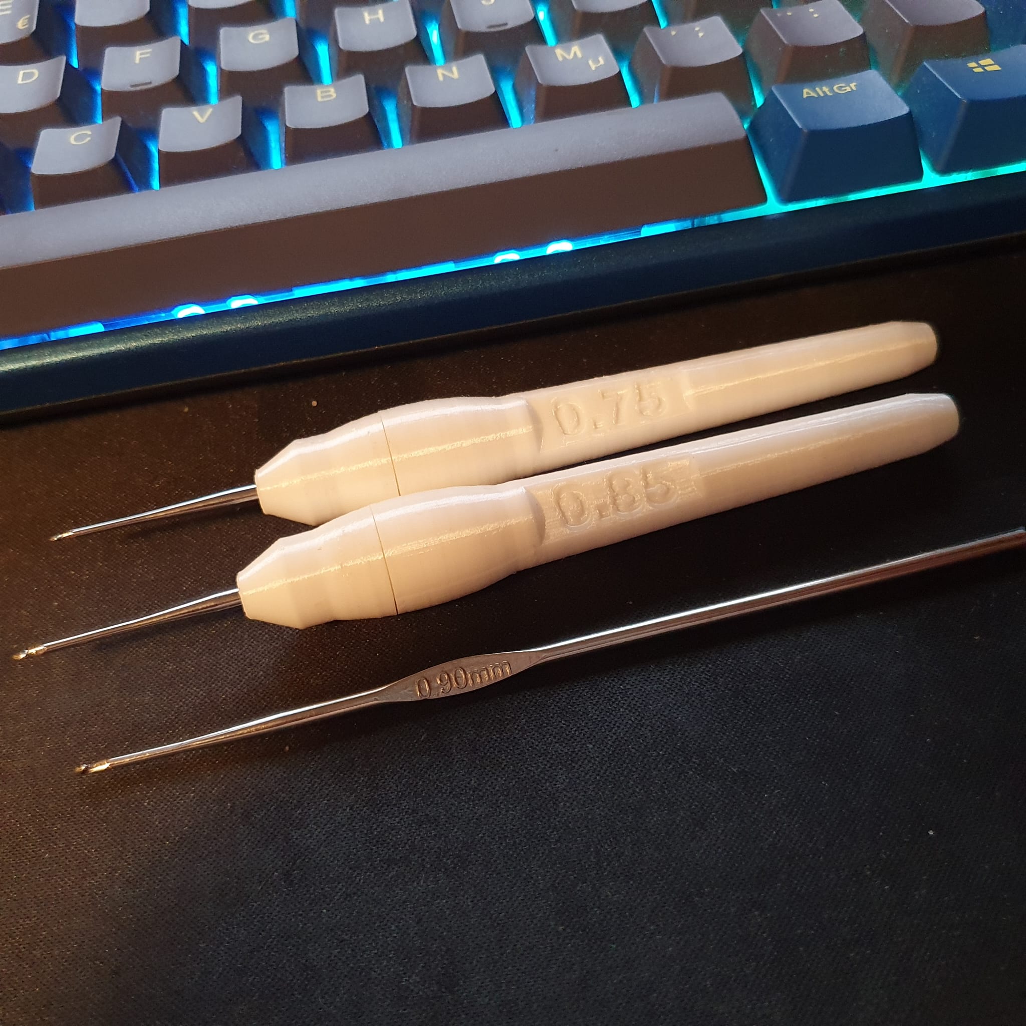 Miniatura 3 do modelo 3D Crochet hook handle