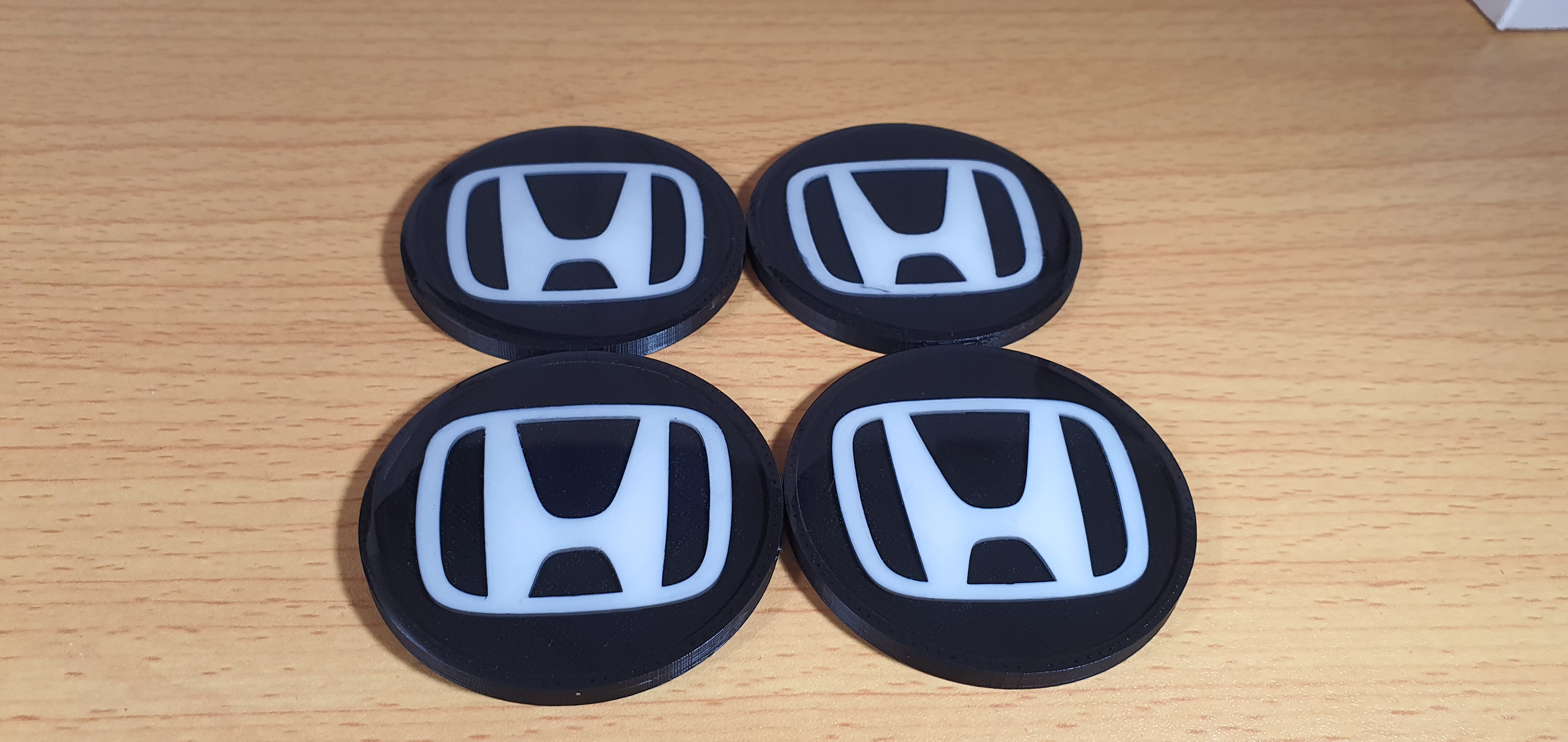 Car wheel cap/emblem Honda by LR CUSTOMS Download free STL model