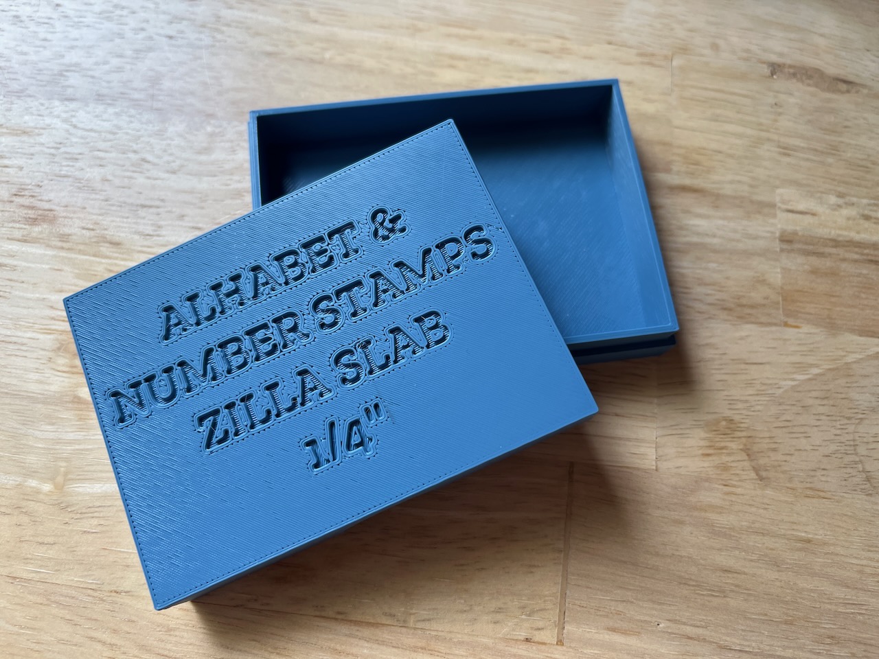 Clay Stamp Box