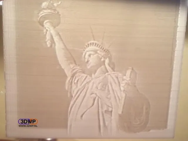 Statue Of Liberty Lithophane
