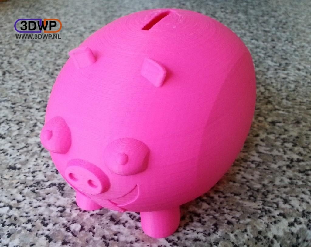 Printable Piggy Bank By 3DWP | Download Free STL Model | Printables.com