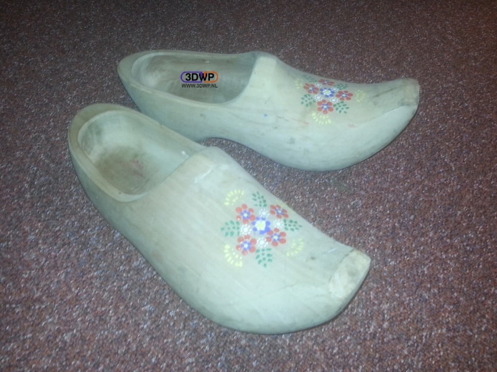 Wooden Shoes ''Model Staphorst'' (Clogs 3D Scan)