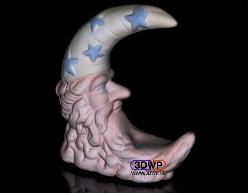 Moon Figurine (Statue 3D Scan)