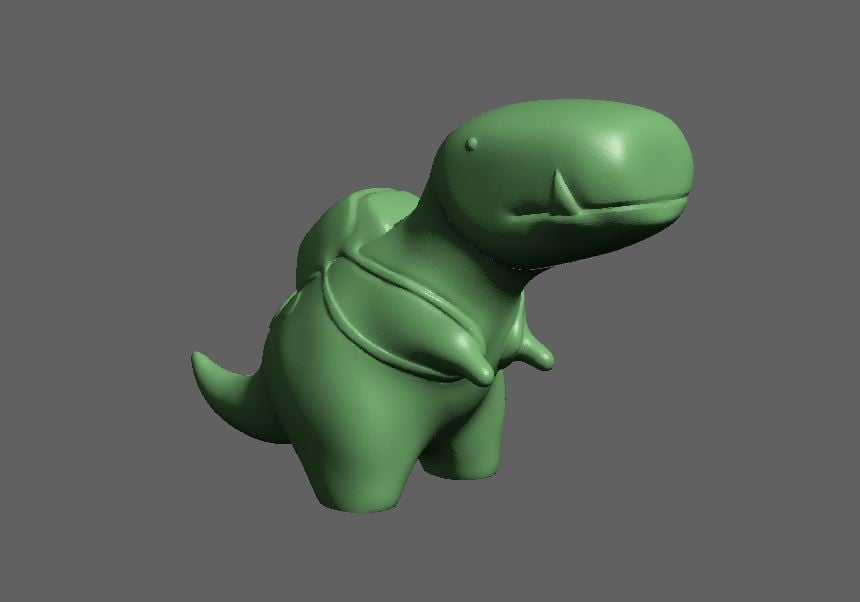 Tiny T-Rex (Partially Hollow for Balance)